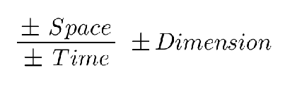 The 4D Maths equation