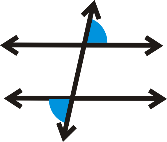 Alternate exterior angles