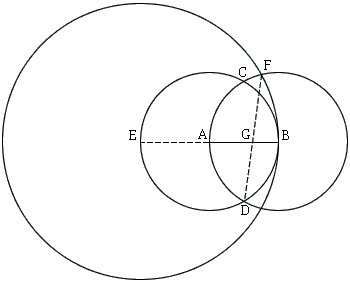 Animated construction of the Golden Mean