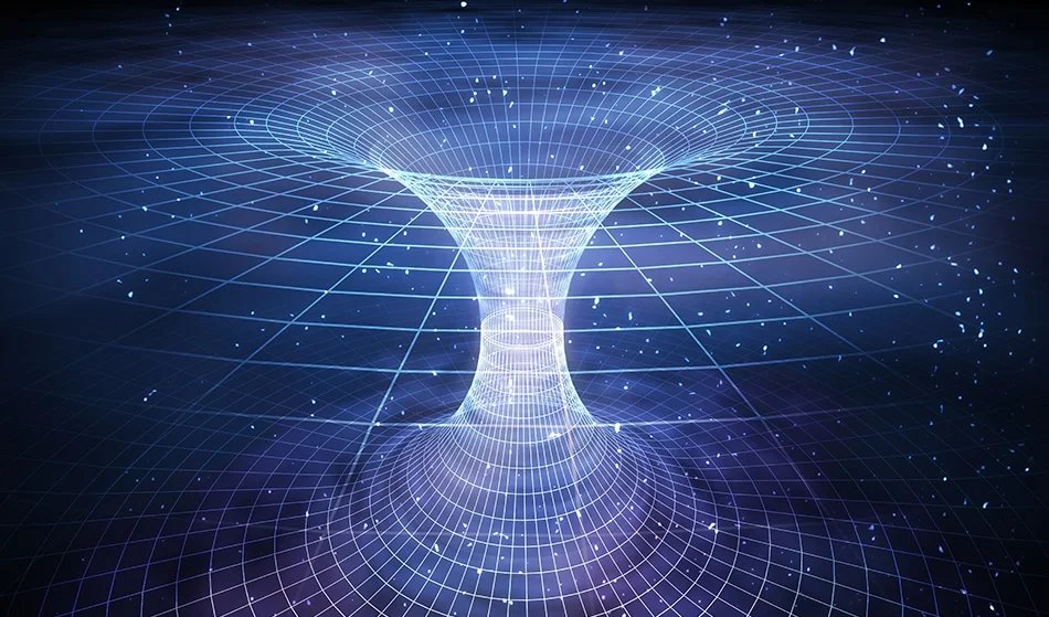 Diagram illustrating the problem of quantum gravity